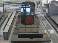 Shanxi Black Monument 050 www.jlmonument.com supply headstone Shanxi Black Monument