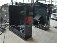 Shanxi Black Monument 051 www.jlmonument.com supply headstone Shanxi Black Monument
