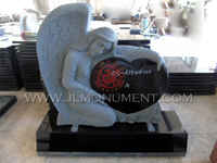 Shanxi Black Monument 056 www.jlmonument.com supply headstone Shanxi Black Monument